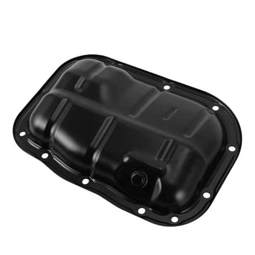 Cárter de aceite de transmisión de acero negro para renovación de motor
