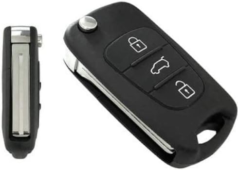 Guscio Chiave Auto Per Hyundai E Kia - Cover In Gomma Con 3 Tasti, Ricambio Originale - Foto 6