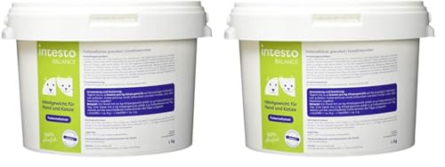 intesto Futterzellulose, 1kg (Packung mit 2)