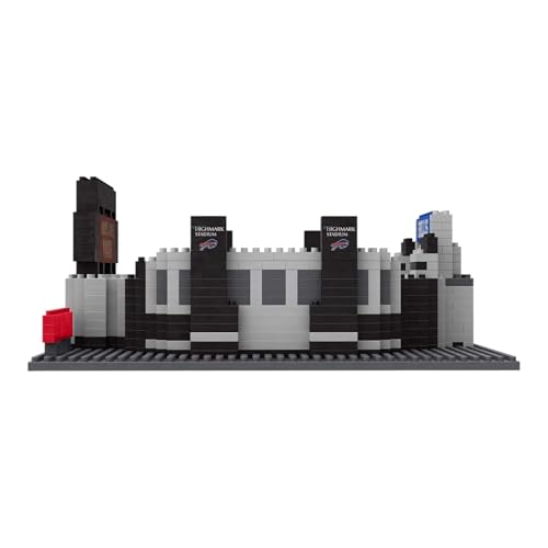 Image of FOCO NFL Unisex-Adult NFL Team Construction Blocks 3D Mini BRXLZ Stadium