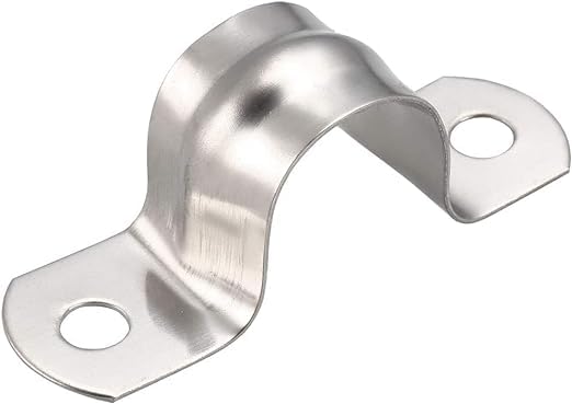 Zone Marketing 1" - 24 pieces/Metal U Shaped Pipe Strap Tension Tube Clamps Clips 25mm Highly Durable 24 Pieces Pipe Clips Pipe Sleeves Pipe Fittings 1 inches (B0D53P4PC8) Amazon Price History, Amazon Price Tracker