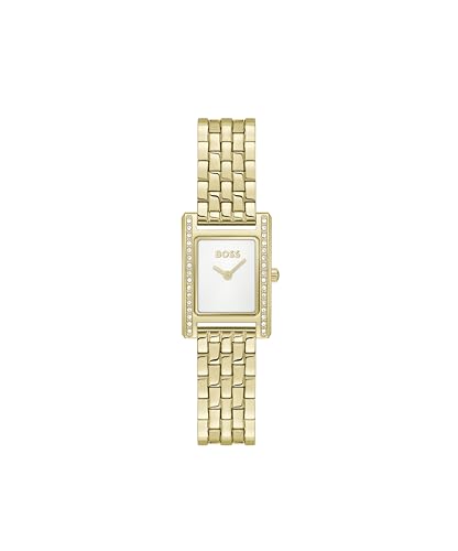 Montre femme BOSS Lucy Precious en acier inoxydable avec finition or raffinée