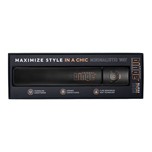 Plancha para cabello Cricket Binge Gloss cerámica y turmalina miniatura 6