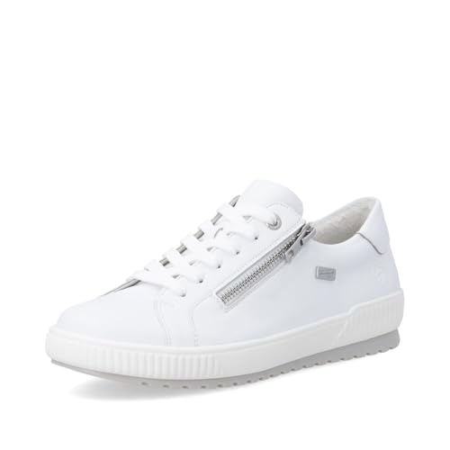 Remonte Chaussures à Lacets pour Femmes D0700, Pointure:40 EU, La Couleur:Blanc