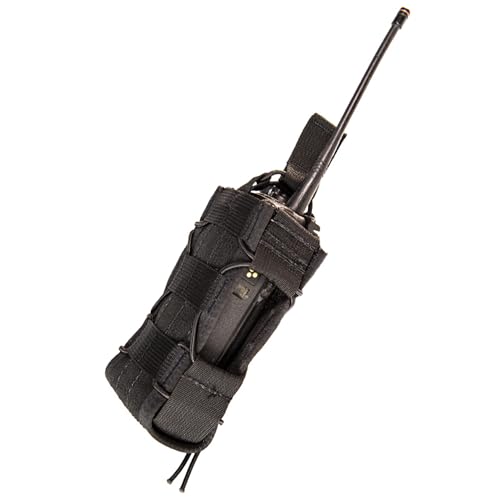 Pochette radio MOLLE MAC Taco High Speed Gear équipement militaire tactique noir