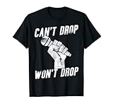 Divertido no se cae, no se cae, micrófono de micrófono, retro Camiseta