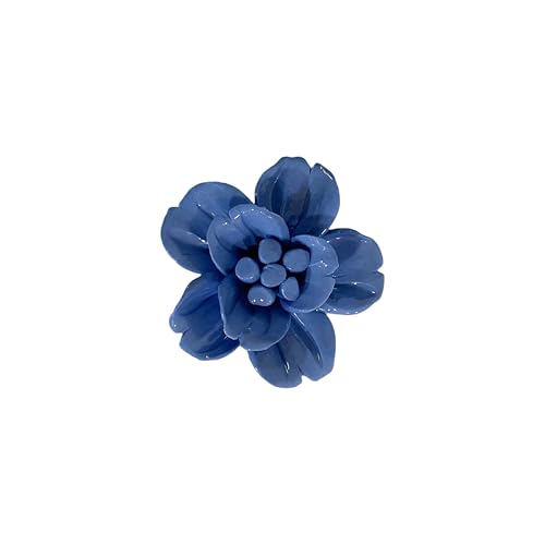 AMERRY 2.76-Inch Dark Blue Snow Lotus
