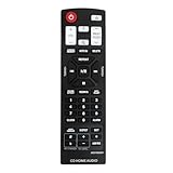 AKB74955301 Replace CD Home Audio Remote Control Compatible with LG Mini Hi-Fi Stereo System CM9960 CM9760 CMS9960F CMS9760F CM8360 OM7560 OM4560 XBOOM Hi-Fi Entertainment System