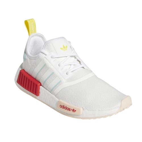 adidas Womens NMD R1 Lace Up Sneakers Shoes Casual - White - Size 9 M2
