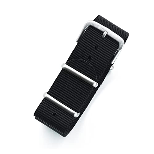 Correa de reloj de nailon de 20 mm y 22 mm tipo Nato accesorios de relojes unisex
