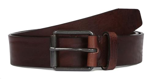 Ceinture LLOYD en cuir marron 3.5cm W80 l'excellence du style