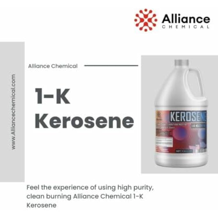 Alliance Chemical K1 Kerosene Fuel for Kerosene Heaters - 5 Gallon - Premium Quality K1 for Reliable Heating