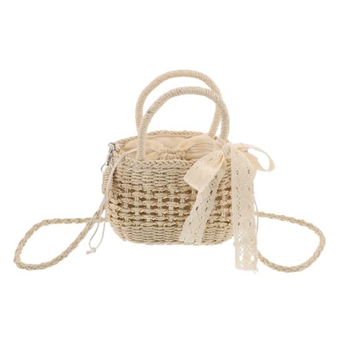 Sac Seau Léger et Robuste en Paille avec Bandoulière Pratique