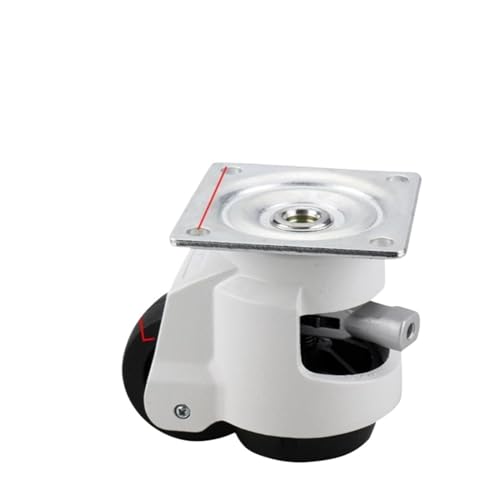 Poignée de réglage 80F pied niveleur rotatif meuble et machine