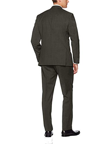 Adam Baker Men's Suit Slim-Fit 2-Piece Single Breasted Suit - Colors2