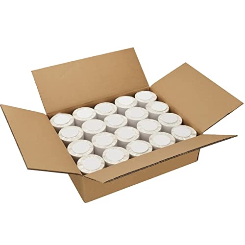 Image of 4x6 Direct Thermal Shipping Labels, 250 Per Roll, Mailing Thermal Blank Shipping Labels for Zebra 2844 Zp-450 Zp-500 Zp-505 (20 Rolls)