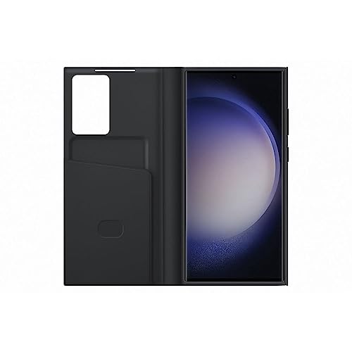 SAMSUNG Capa para celular Galaxy S23 Ultra S-View, capa protetora com compartimento para cartão, jan