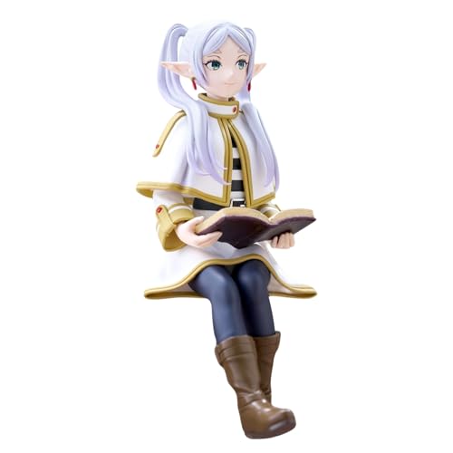 NlsqAMZ Frierren Statue Desktop Dekoration Modell 14.5cm Skulptur Geschenke für Sammler und Fans