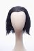 Cosplaywigscom: Loki wig Inspired of The Avengers Medium Black Natural Wavy Cosplay Hair for Adults and Teens