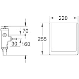 GROHE DAL WC-Druckspüler Austauschset für 622.03, 623.03, 669.03, 668.03, 670.03
