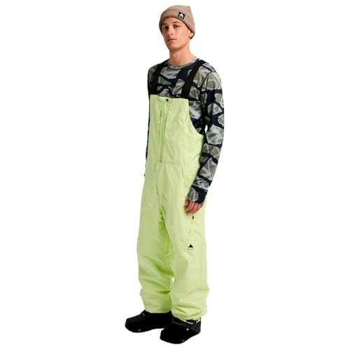 Pantalon de ski Burton Reserve jaune double couche haut de gamme