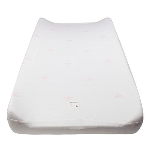 Changing Pad Cover, 100% Organic Cotton Changing Pad Liner for Standard 16