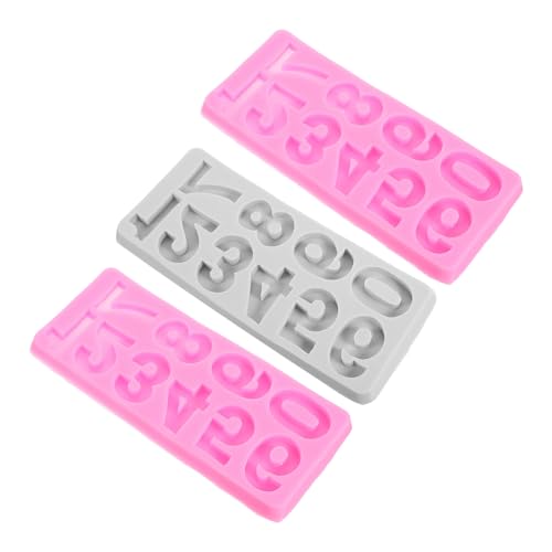 Molde para cubitos de hielo de silicona BESPORTBLE 3 piezas miniatura 1