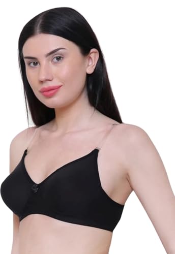 Image of INNER TOUCH Women's Cotton Non-Padded Wire Free Regular Bra