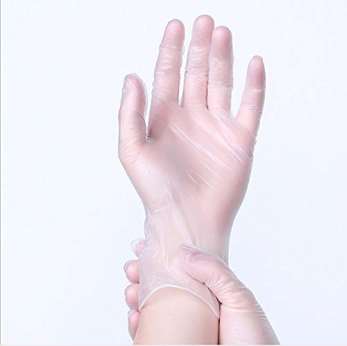 Preisvergleich Produktbild Musen 100 Kartons Mit Einweg-PVC-Handschuhen, Transparente Lebensmittel, Medizinische Schönheit, Hausarbeit, Verdickter Gummi-Nitrilschutz XL