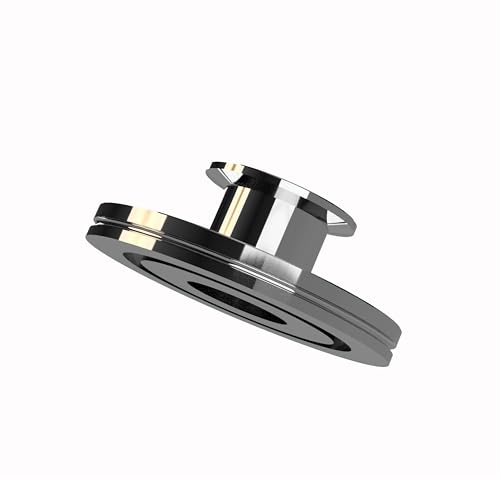 Image of ISO-K 80 flange to KF40 flange reducer converter adapter
