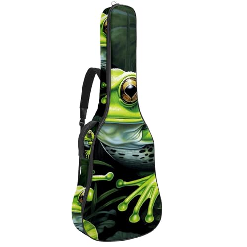Sac pour guitare avec compartiment de rangement étanche housse guitare acoustique multicolore 42in