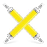 Dimmable 118MM R7S COB LED Bulbs, 20W J Type 118MM Double Ended LED Lights 120V T3 R7S Base 150W...