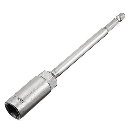 Boquilla hexagonal de 13 mm para tuercas difíciles en vástago de 6"