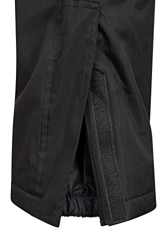 Mountain Warehouse Moon Womens Ski Pants - Isotherm, Microfibre Insulated & Snowproof Trousers, Adjustable Waist & Detachable Braces - for Skiing, Snowboarding Black Women's Size 12 - Image 8