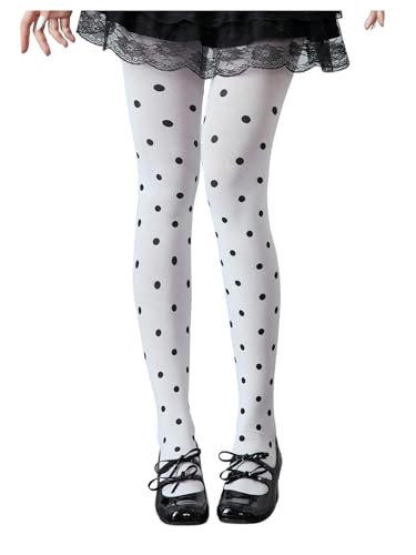 Milumia Womens Polka Dots Tights Cute Pantyhose Stocking Multicolor One-Size