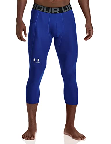 Under Armour Calça legging masculina HeatGear 3/4