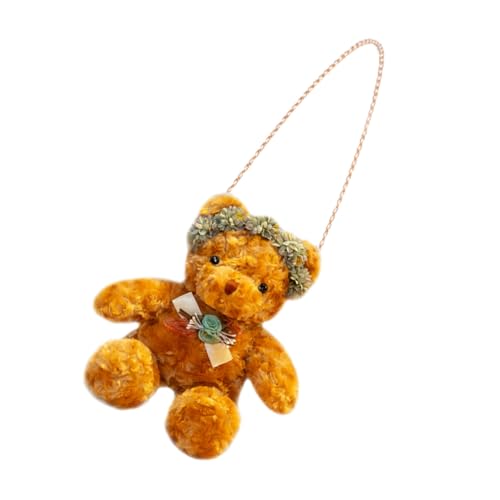 Sac à bandoulière ours en peluche 40cm pour ranger vos affaires stylées