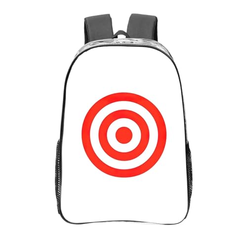 Sac à dos transparent léger grand volume imprimé cible étudiants et adultes