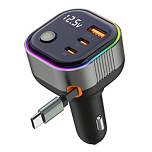 Cargador de coche retráctil Alksubbm elimina enredos de cables en camiones y viajes