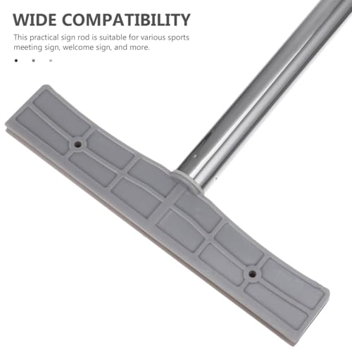 Barre de signalisation multifonction et support de panneau d'affichage portable - 4