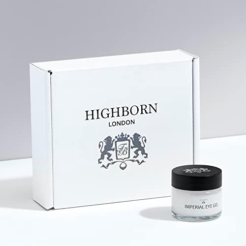 HighBorn London Imperial Eye Gel - Anti Aging Eye Gel Moisturiser for Dark Circles, Puffy Eyes & Wrinkles w/Plant Collagen, Aloe Vera & Arnica