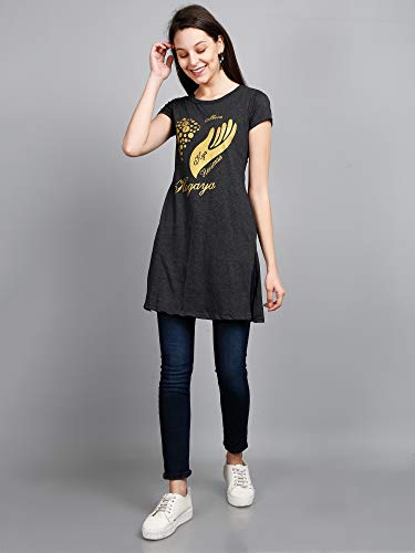Image of FLEXIMAA Women's Half Sleeve T-Shirt - P