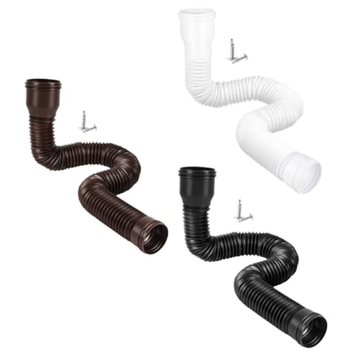 Rallonge flexible de descente de gouttière extensible pour dévier l'eau pluviale - 6