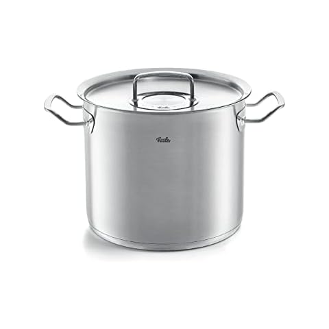 Fissler Original-Profi Collection Olla alta de 5,2 L y 20 cm de diámetro, acero inoxidable, inducción Cover