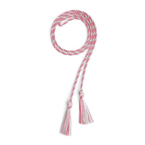 Image of Endea Graduation Single Honor Cord Two-Color (Pink /White)