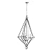 Calista 3 Light Chandelier with Chrome Finish Fom CWI Lighting