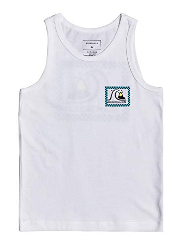 Quiksilver boys Bobble Tank Boy Shirt, White, 4 US