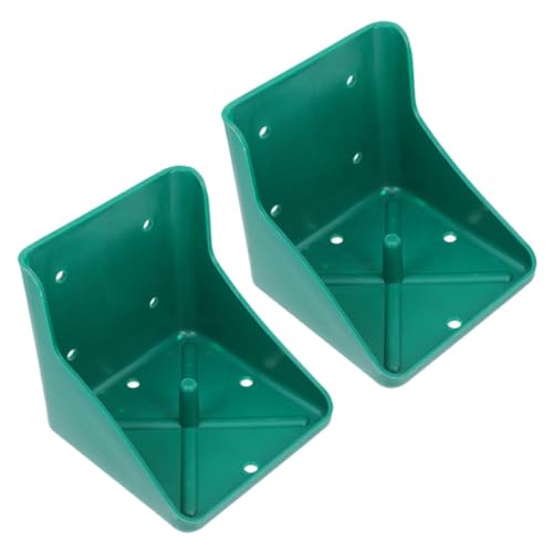 Support pour blocs de sel bétail 2 pièces | Fini le gaspillage au sol