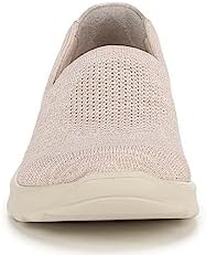 BZees Women's Getty Slip On Comfort Loafer Flat Beige 11 M | Image 2