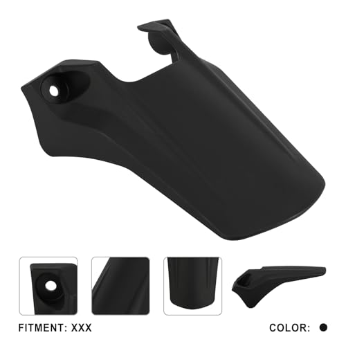 Image of Electric Dirt Bike Rear Fender Mud Guards Mudguards for Talaria X3 XXX PRO Black